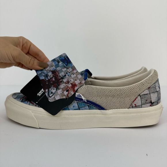 Vans x Ralph Steadman Blood Splatter Critical Critters Slip-on Shoes Size 9.5 - Picture 11 of 12